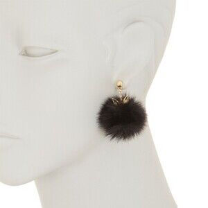 ❤︎ Ted Baker ❤︎ BRYANA Bunny ear drop earrings - faux fur